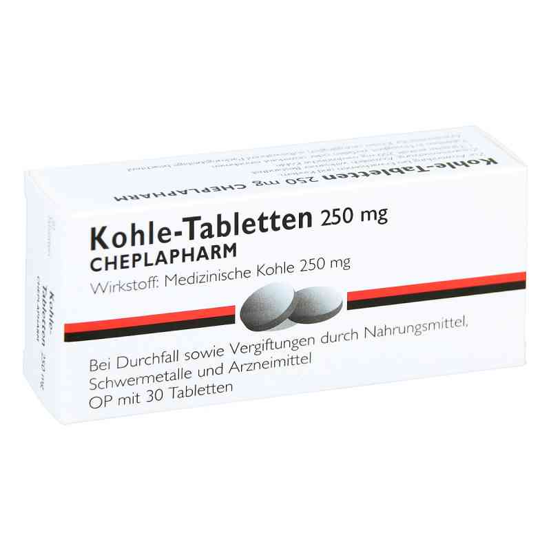 Tabletki węglowe 30 szt. od CHEPLAPHARM Arzneimittel GmbH PZN 04257380