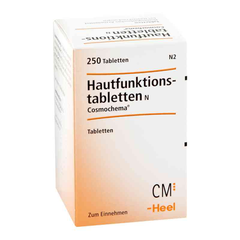 Tabletki wspomagające funkcjonowanie skóry N Cosmochema 250 szt. od Biologische Heilmittel Heel GmbH PZN 08533084