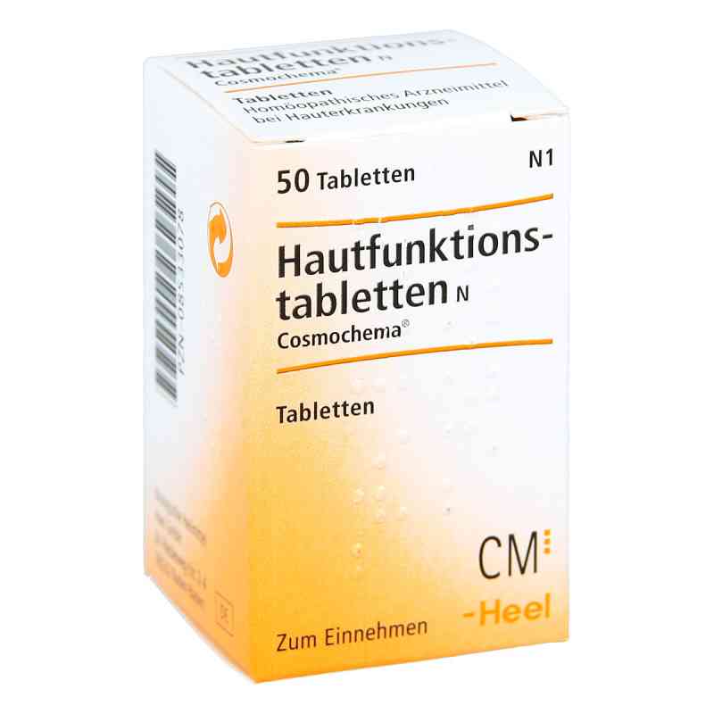 Tabletki wspomagające funkcjonowanie skóry N Cosmochema 50 szt. od Biologische Heilmittel Heel GmbH PZN 08533078