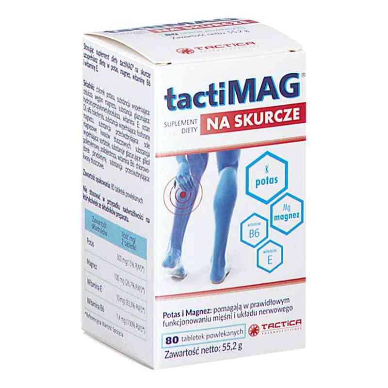 Tactimag Na Skurcze tabletki 80  od  PZN 08304774