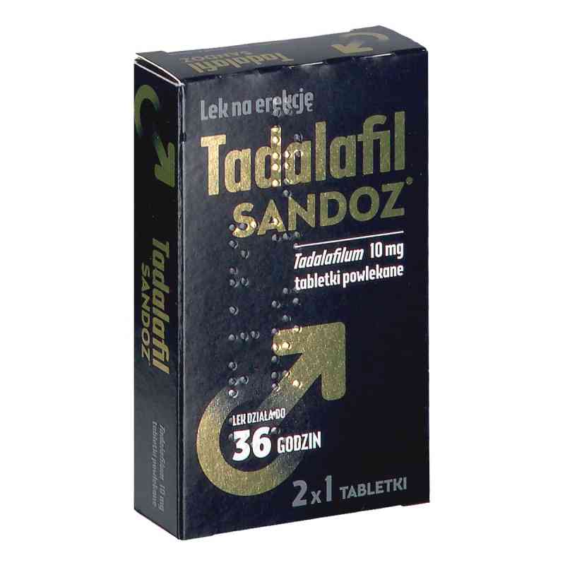 Tadalafil Sandoz tabletki 2  od TEVA PHARMA S.L.U. PZN 08306186