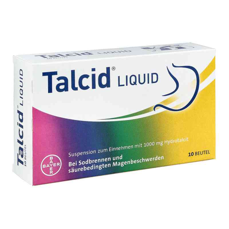Talcid Liquid 10 szt. od Bayer Vital GmbH PZN 06874125