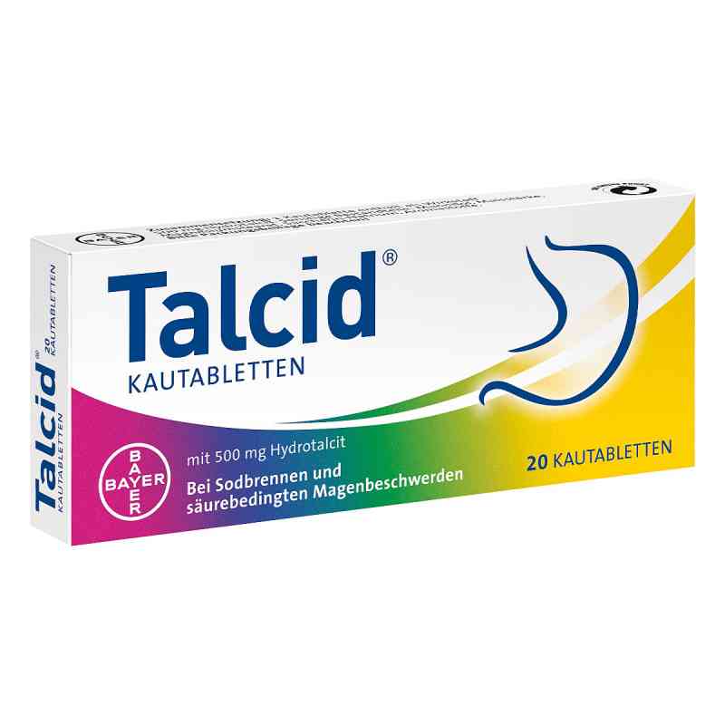 Talcid tabletki do ssania. 20 szt. od Bayer Vital GmbH PZN 02530481