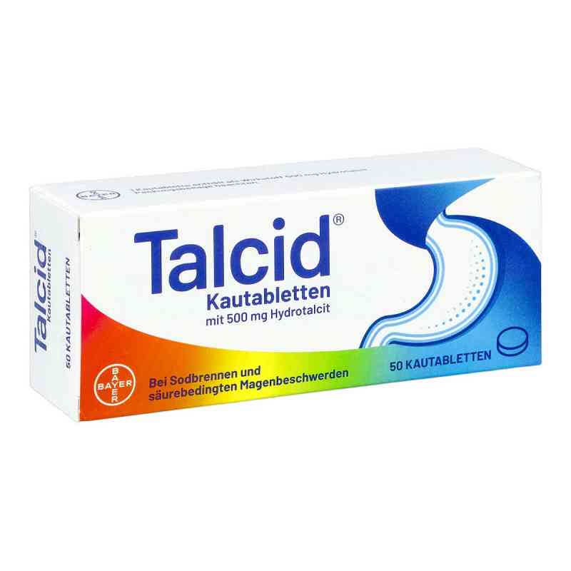 Talcid tabletki do ssania. 50 szt. od Bayer Vital GmbH PZN 02530498