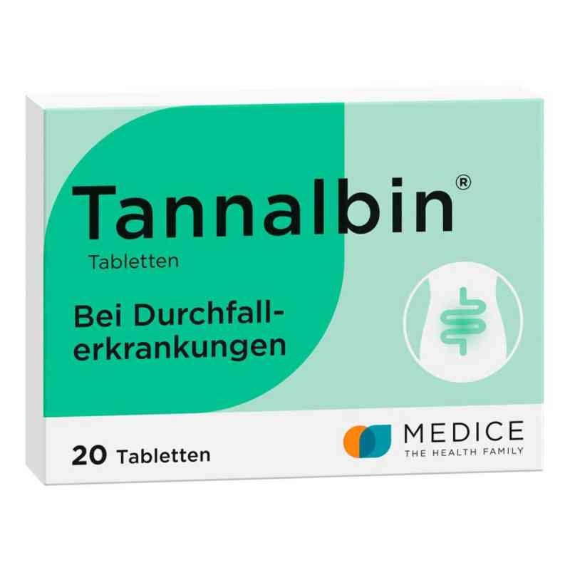 Tannalbin tabletki na biegunkę 20 szt. od MEDICE Arzneimittel Pütter GmbH&Co.KG PZN 01003940