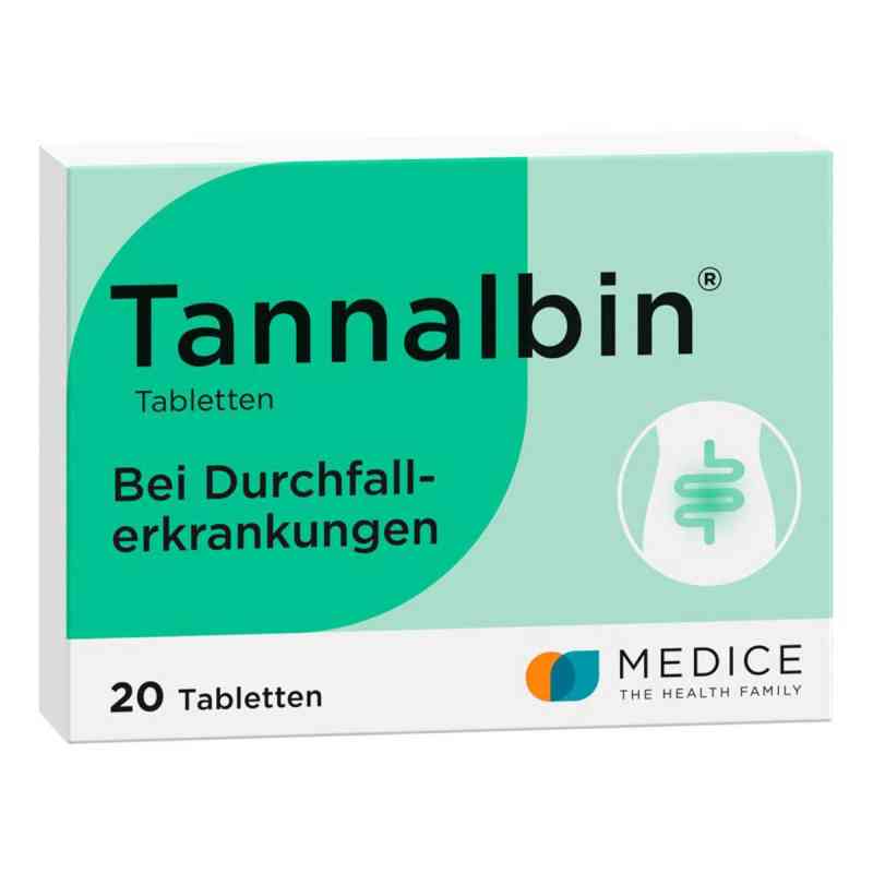 Tannalbin tabletki na biegunkę 20 szt. od MEDICE Arzneimittel Pütter GmbH& PZN 01003940