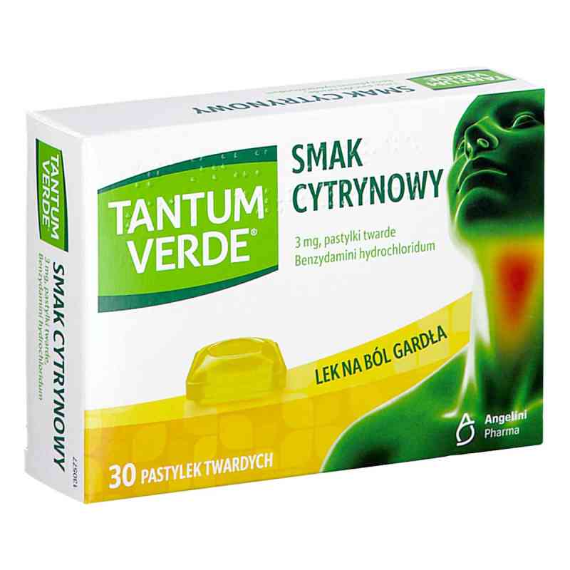 Tantum Verde smak cytrynowy 30  od AZIENDE CHIMICHE RIUNITE ANGELINI FRANCESCO A.C.R. PZN 08305862