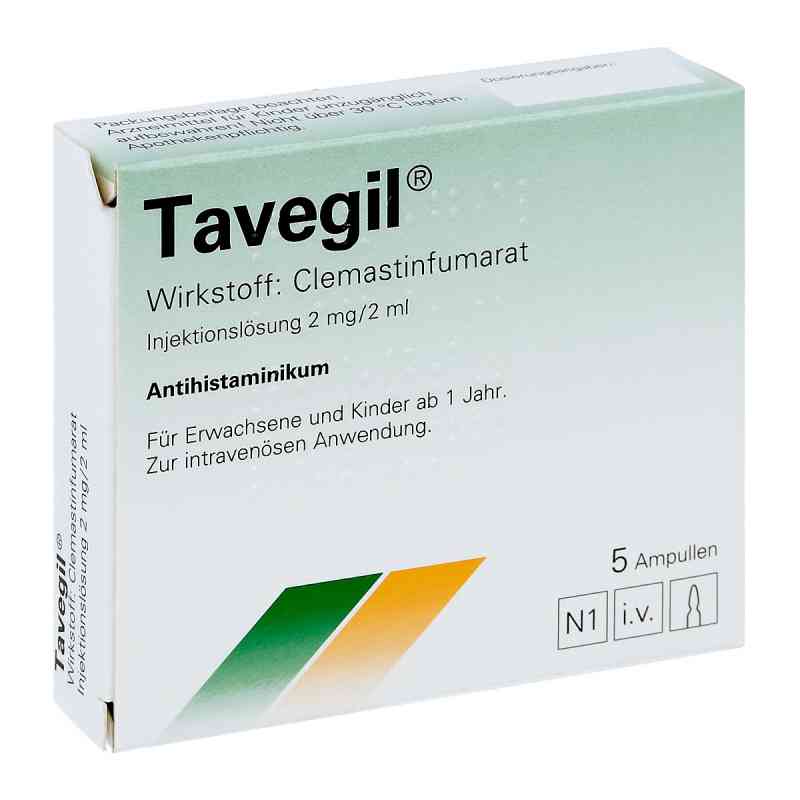 Tavegil 2 mg/2 ml ampułki 5X2 ml od Pharmore GmbH PZN 10130643