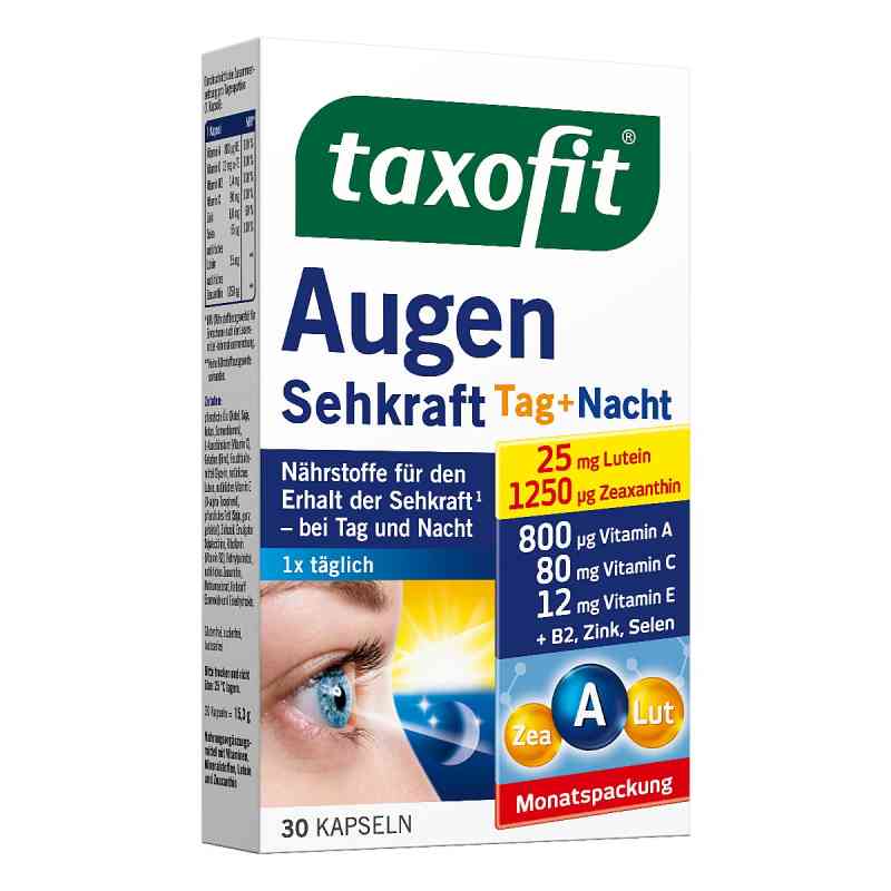 Taxofit Augen preparat z luteiną w kapsułkach 30 szt. od MCM KLOSTERFRAU Vertr. GmbH PZN 12749602
