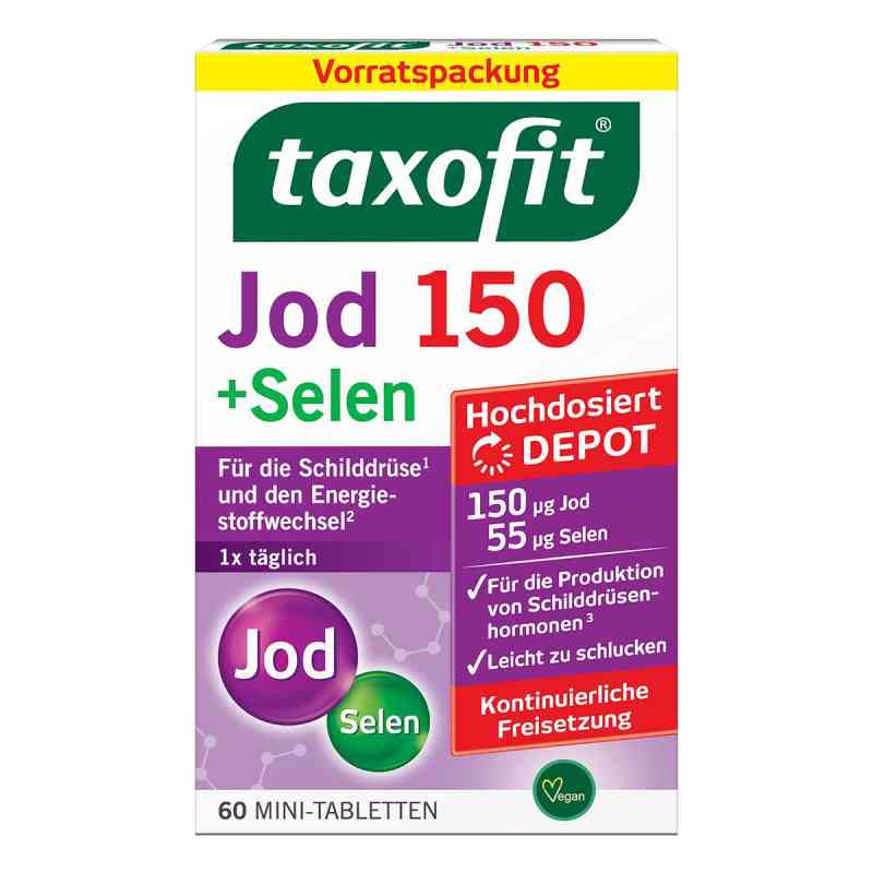 Taxofit Jod 150+Selen tabletki 60 szt. od MCM KLOSTERFRAU Vertr. GmbH PZN 18405855