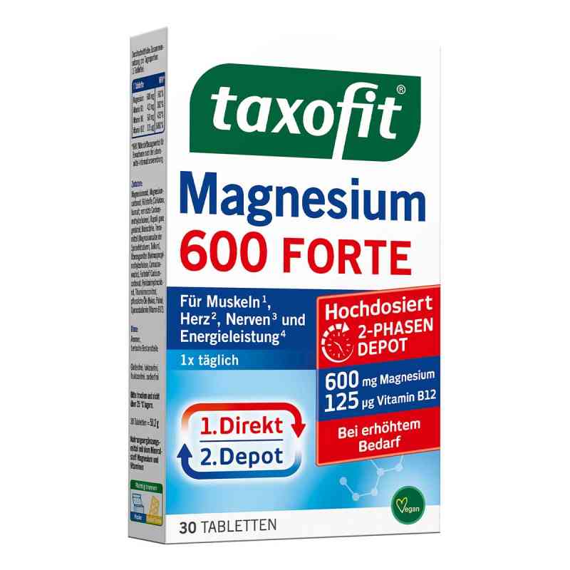 Taxofit Magnesium 600 Forte Depot tabletki 30 szt. od MCM KLOSTERFRAU Vertr. GmbH PZN 10793160