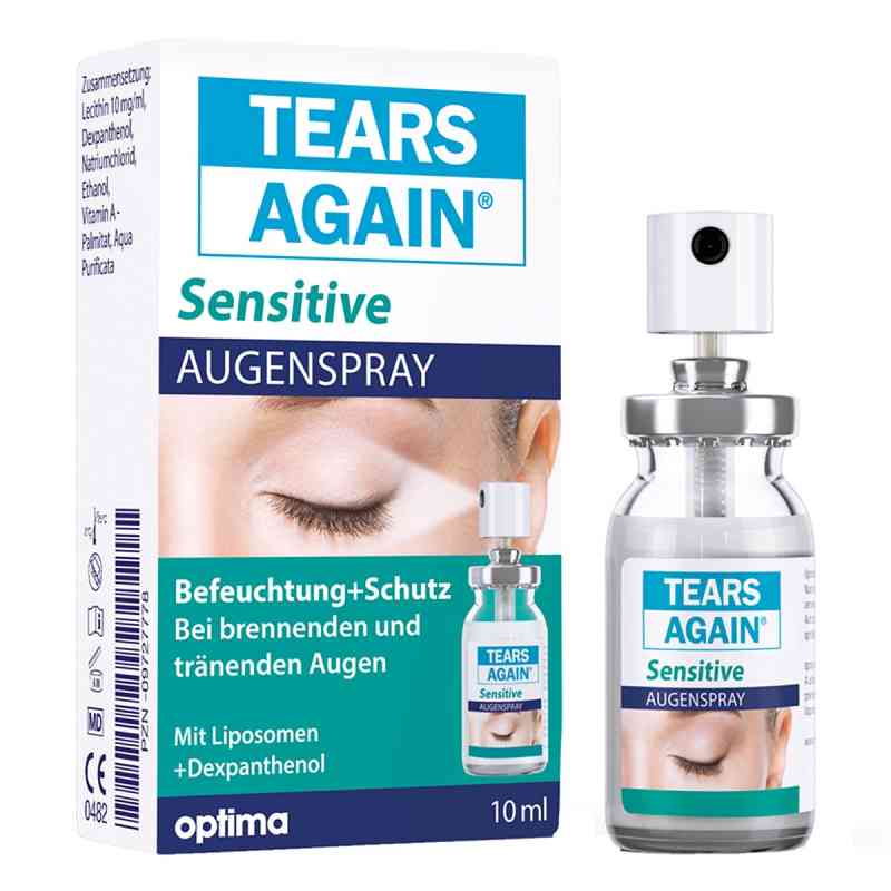 Tears Again Sensitive spray do oczu 10 ml od OPTIMA Pharmazeutische GmbH PZN 09727778