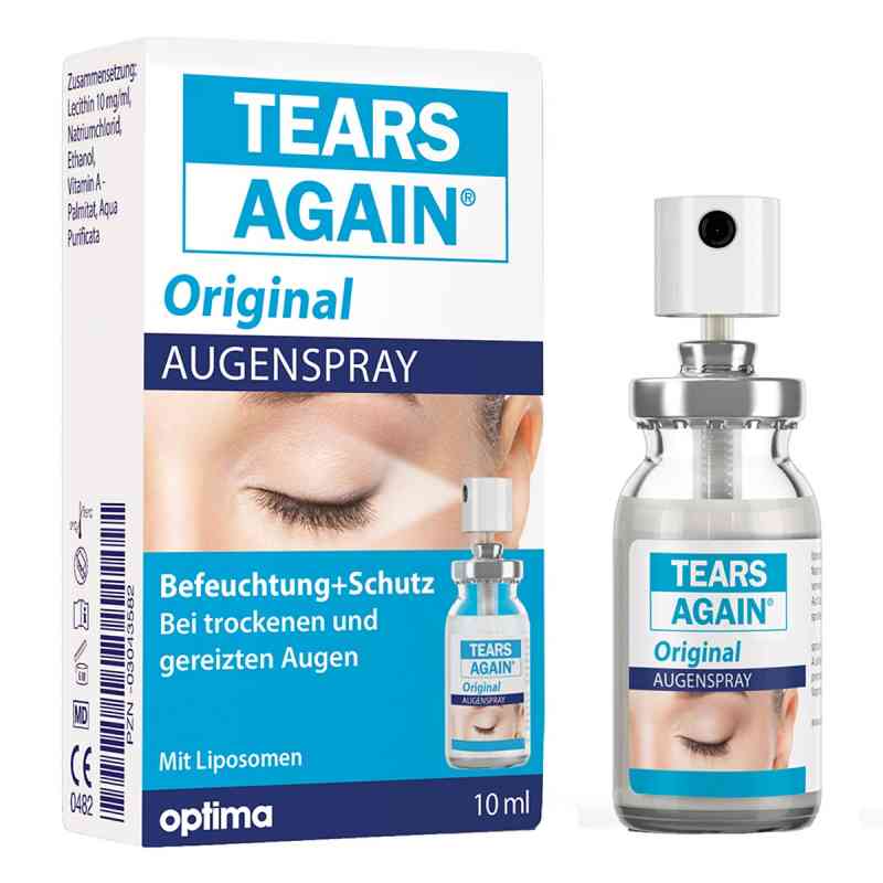 Tears Again spray do oczu z lipidami 10 ml od OPTIMA Pharmazeutische GmbH PZN 03043582