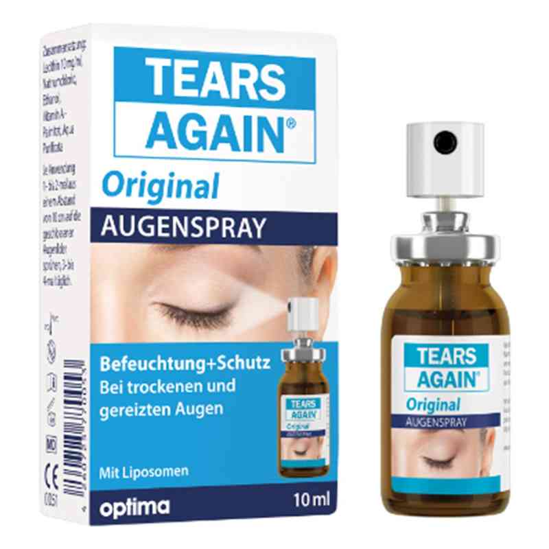 Tears Again spray do oczu z lipidami 10 ml od OPTIMA Pharmazeutische GmbH PZN 03043582