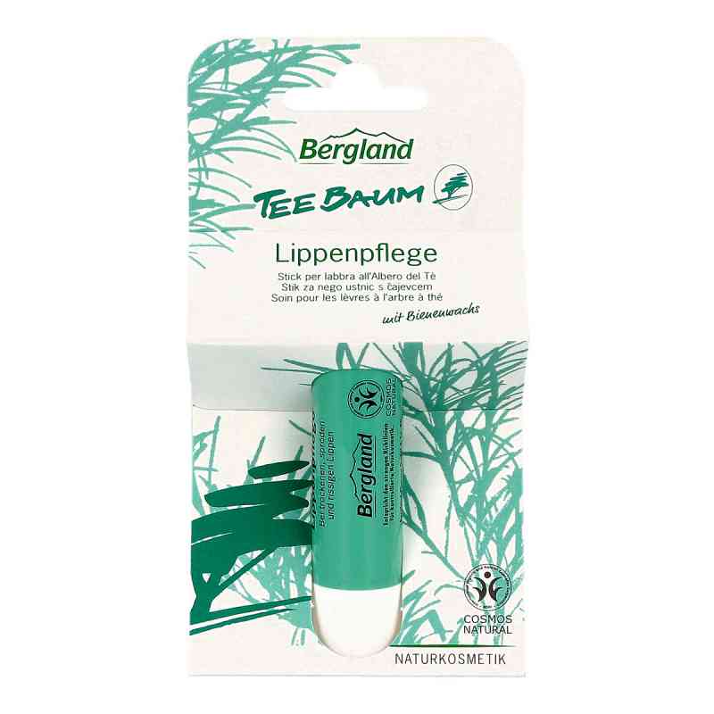 Teebaum Lippenpflege sztyft 4.8 g od Bergland GmbH PZN 07468485