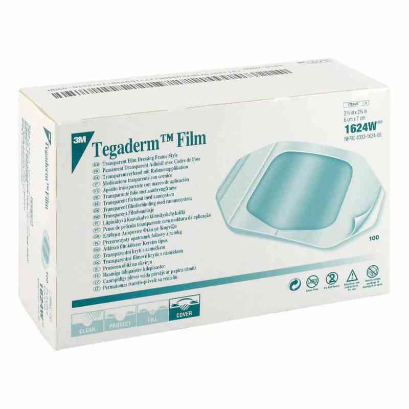 Tegaderm 3m Plaster 6x7cm 1624w 100 szt. od Solventum Germany GmbH PZN 02097989