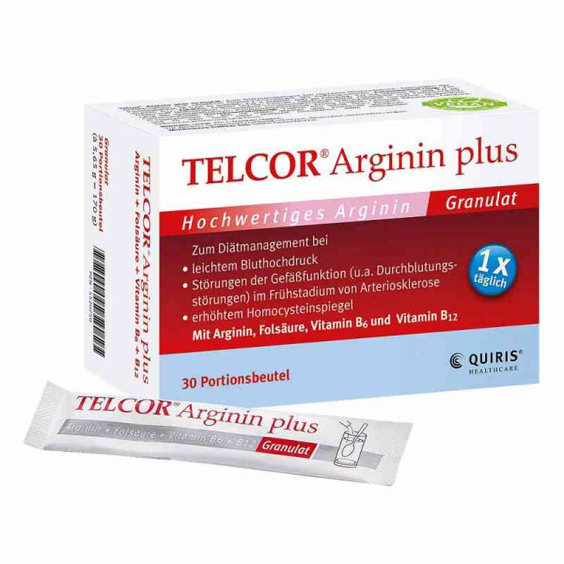 Telcor Arginin plus Btl. Granulat 30 szt. od Quiris Healthcare GmbH & Co. KG PZN 05520750