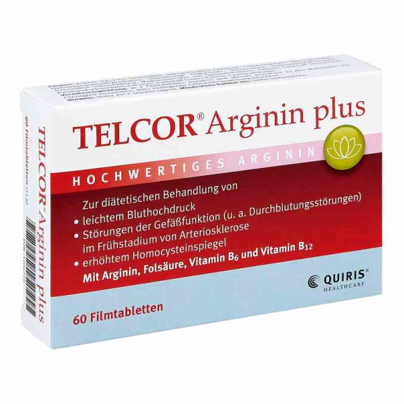 Telcor Arginin plus tabletki powlekane 60 szt. od Quiris Healthcare GmbH & Co. KG PZN 03104728