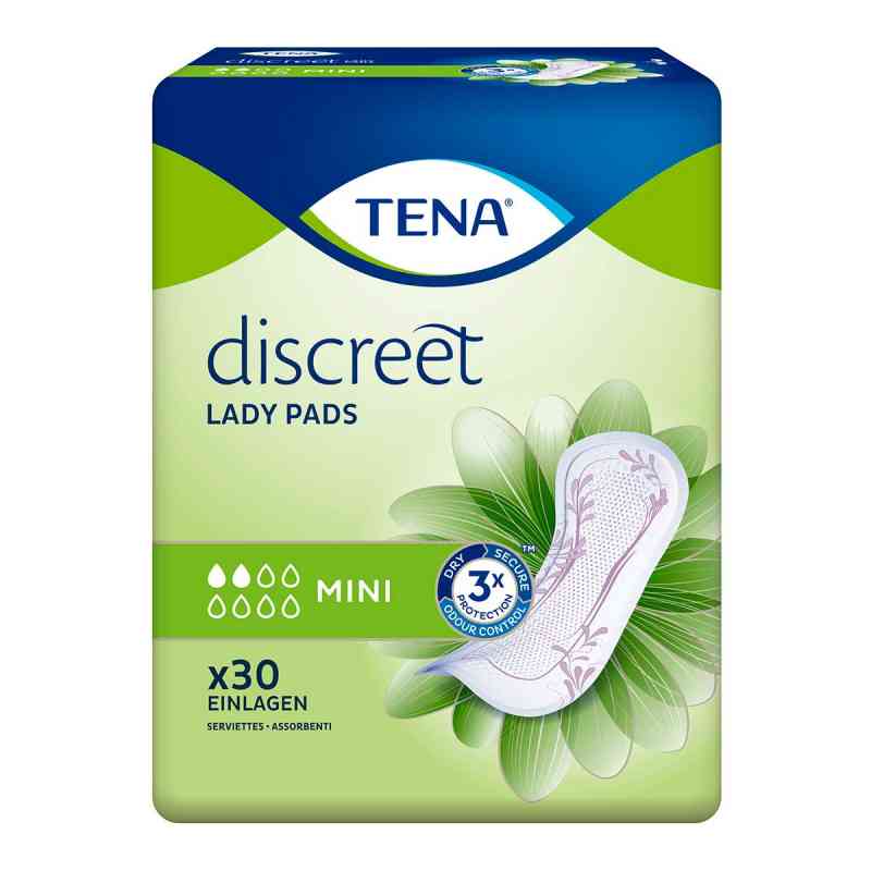 Tena Lady Discreet mini wkładki 30 szt. od Essity Germany GmbH PZN 12365847