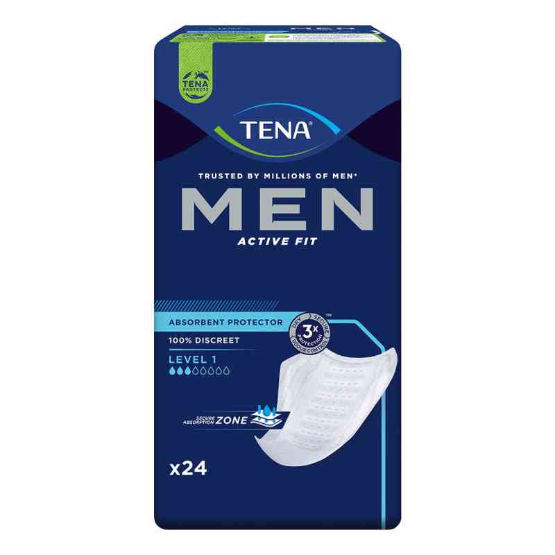 Tena Men Active Fit Level 1 wkładki higieniczne 24 szt. od Essity Germany GmbH PZN 17981717