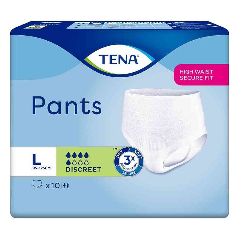 Tena Pants Discreet L Slip 95-125cm 10 szt. od Essity Germany GmbH PZN 01866888