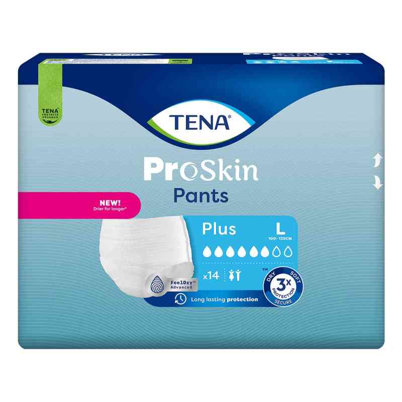 Tena Pants plus L Majtki jednorazowe 14 szt. od Essity Germany GmbH PZN 13232083