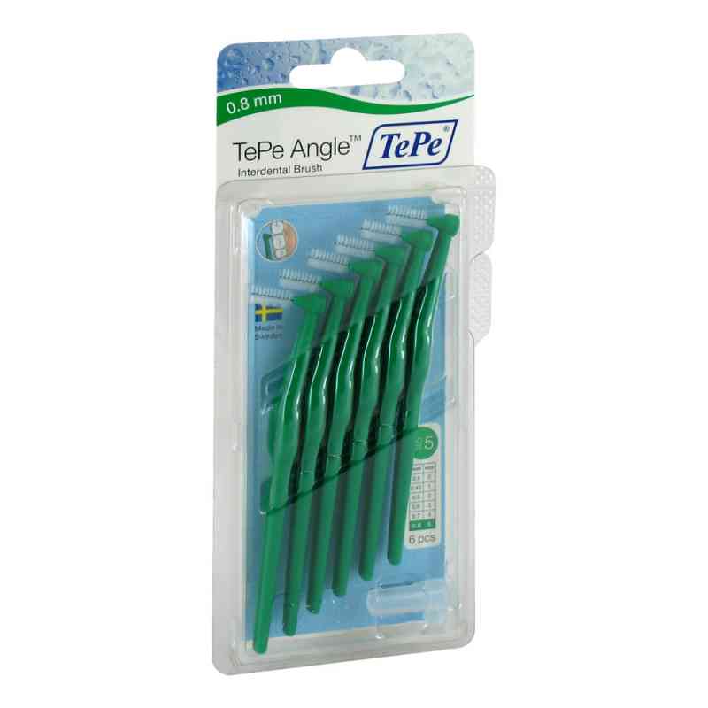 Tepe Angle szczoteczki międzyzębowe 0,8 mm  6 szt. od TePe D-A-CH GmbH PZN 07709032