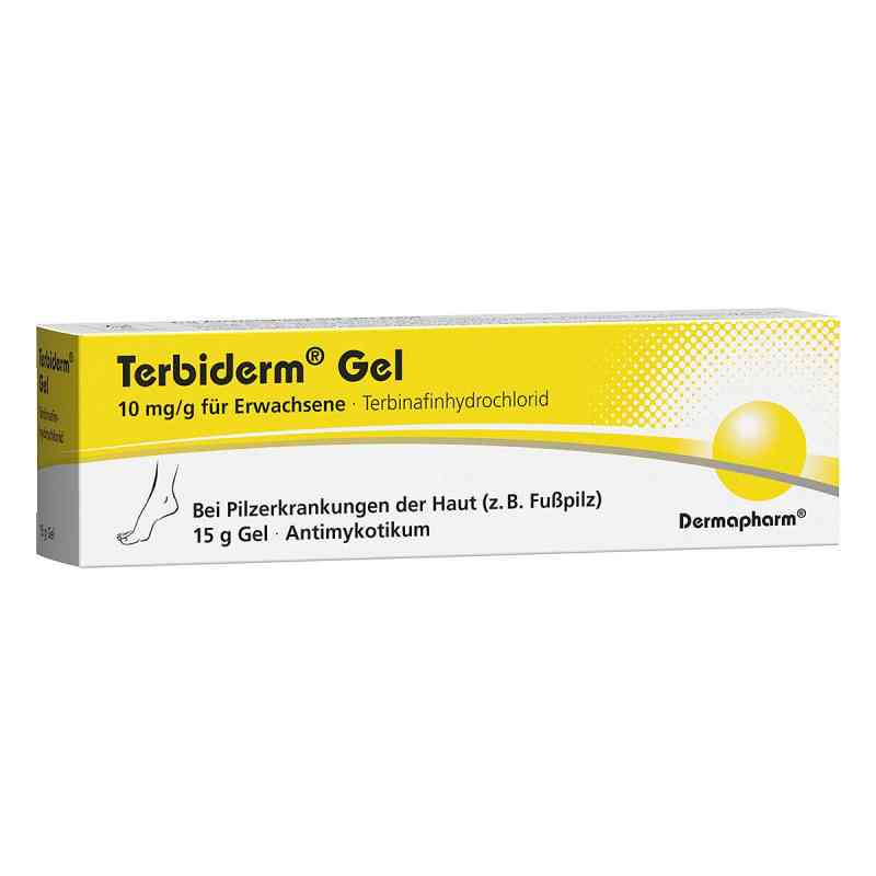 Terbiderm 10 mg/g dla dorosłych 15 g od DERMAPHARM AG PZN 07689401