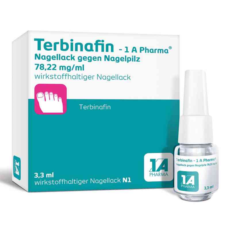 Terbinafin 1 A Pharma® - Twój lakier przeciw grzybicy paznokci 3.3 ml od 1 A Pharma GmbH PZN 16874327