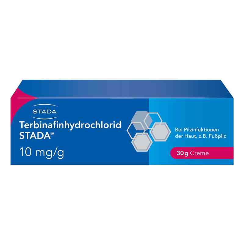 Terbinafin Hydrochlor.stada 10mg/g Creme 30 g od STADA Consumer Health Deutschland GmbH PZN 02904941