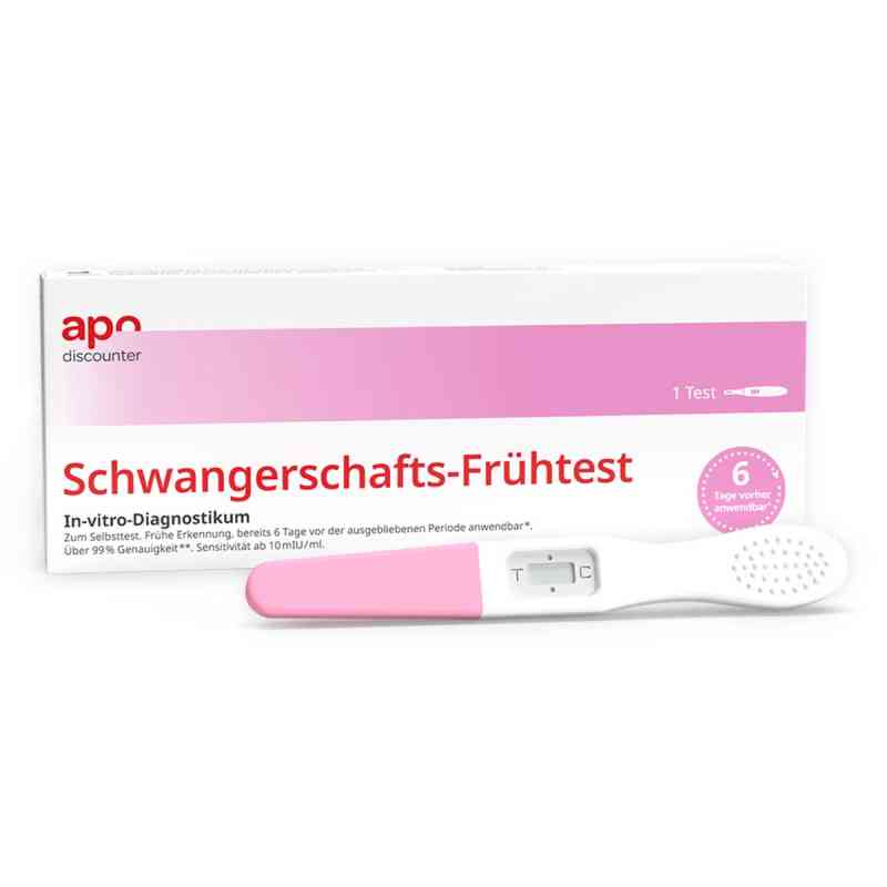 Test ciążowy wczesnego wykrywania apodiscounter 1 szt. od Core Technology Co., Ltd. PZN 19145623