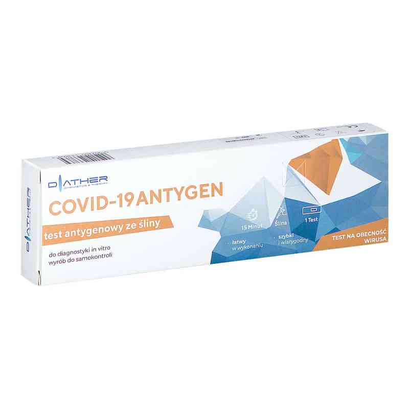 TEST COVID-19 Antygen szybki test (ślina) 1  od HANGZHOU ALLTEST BIOTECH CO.,LTD. PZN 08303195