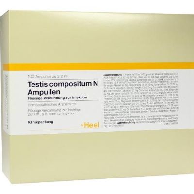 Testis Compositum N ampułki 100 szt. od Biologische Heilmittel Heel GmbH PZN 01676136
