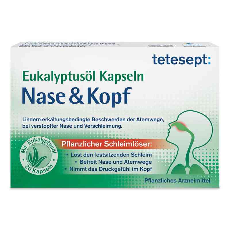 Tetesept Eukalyptusöl Nase & Kopf kapsułki 20 szt. od Merz Consumer Care GmbH PZN 04944838