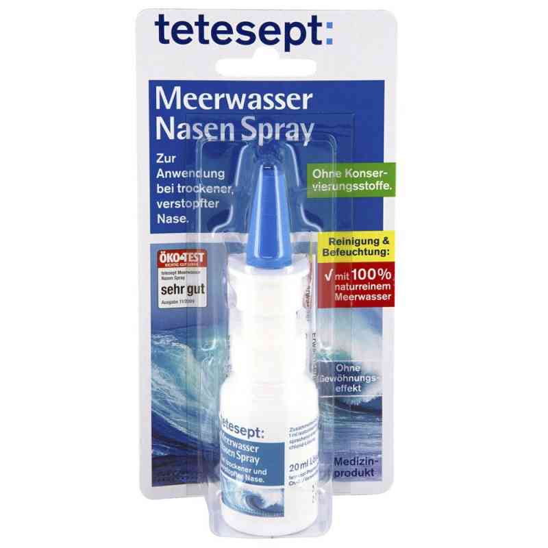 Tetesept Woda Morska aerozol do nosa 20 ml od Merz Consumer Care GmbH PZN 00040293