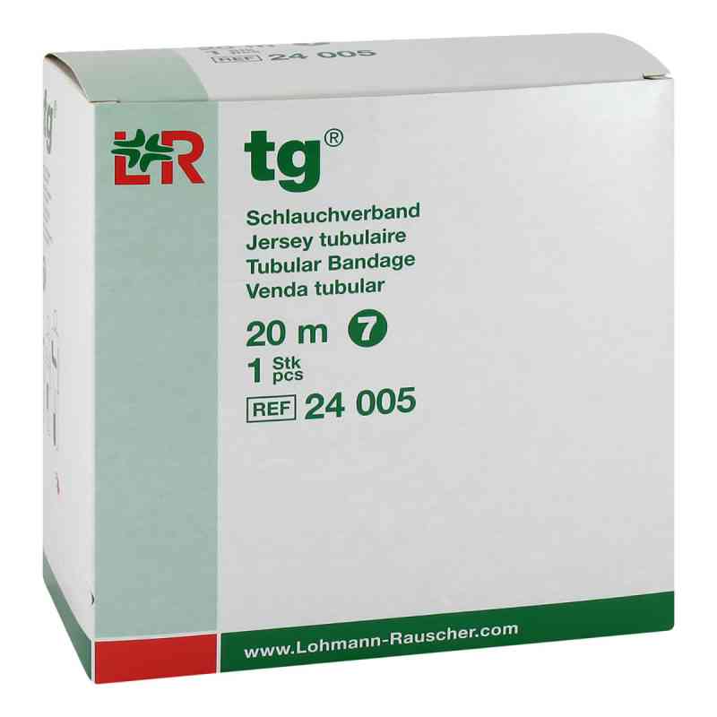 Tg Schlauchverband Größe 7  20 m weiss 1 szt. od B2B Medical GmbH PZN 14237094
