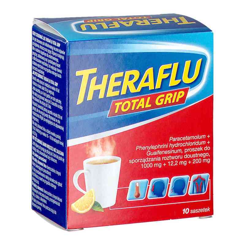 Theraflu Total Grip 10  od NOVARTIS CONSUMER HEALTH GMBH PZN 08301569