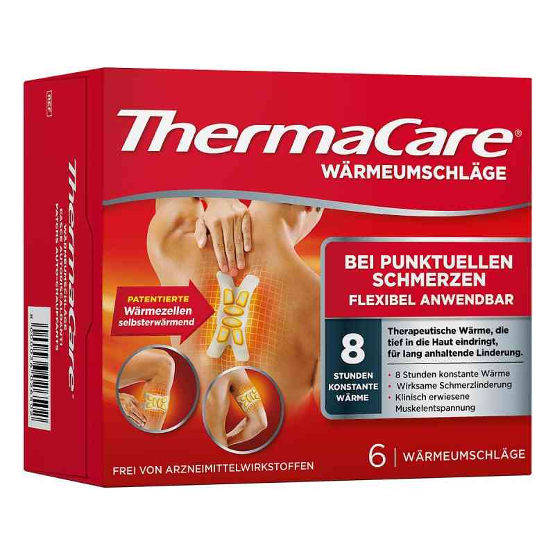 Thermacare Termiczne plastry do bólu miejscowego 6 szt. od Angelini Pharma Deutschland GmbH PZN 13784693