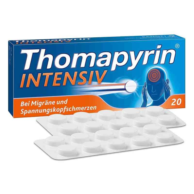 Thomapyrin Intensiv tabletki 20 szt. od A. Nattermann & Cie GmbH PZN 00624605