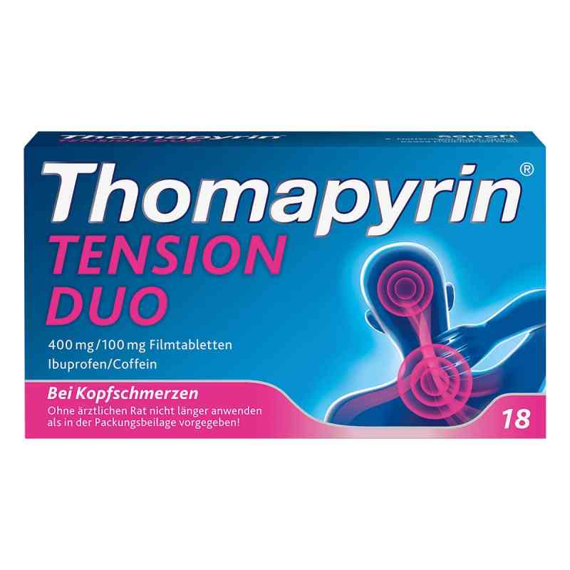 Thomapyrin Tension Duo 400 mg/100 mg tabletki powlekane 18 szt. od A. Nattermann & Cie GmbH PZN 15420191