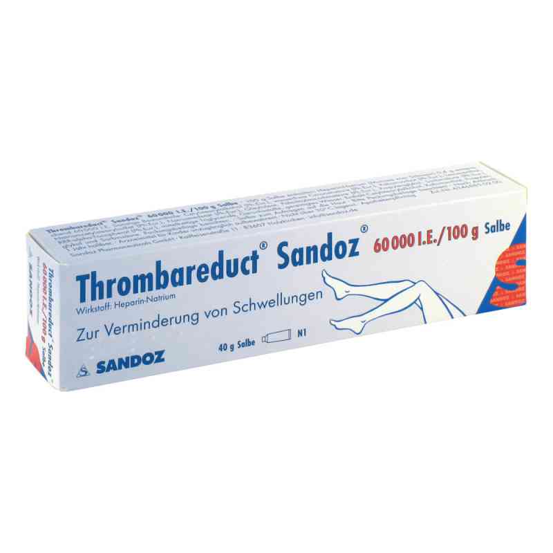 Thrombareduct Sandoz 60 000 I.e. maść 40 g od Hexal AG PZN 00855581