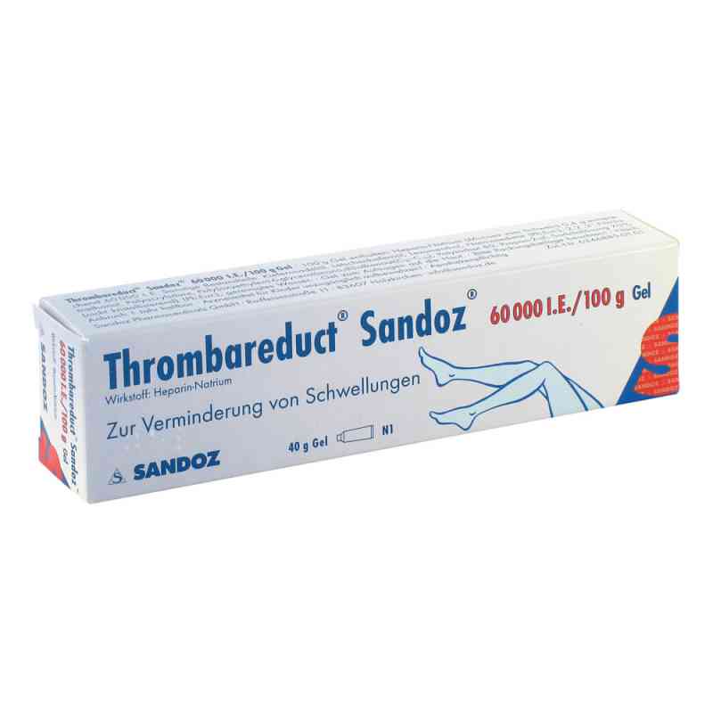 Thrombareduct Sandoz 60 000 I.e. żel 40 g od Hexal AG PZN 00856439