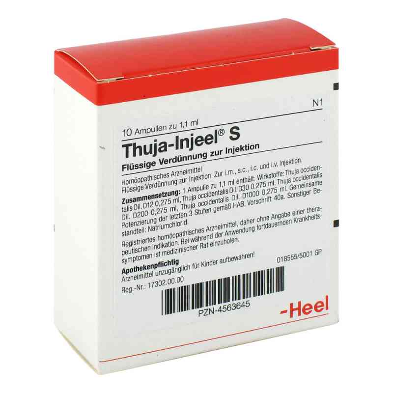 Thuja Injeele S ampułki 10 szt. od Biologische Heilmittel Heel GmbH PZN 04563645