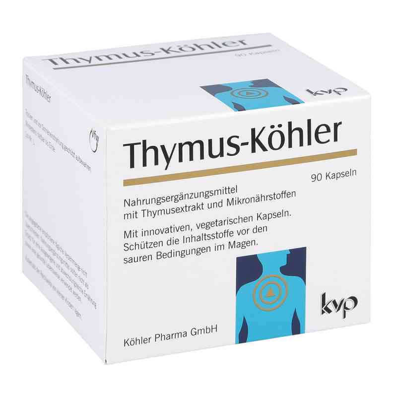 THYMUS-KÖHLER® Kapsułki z grasicy 90 szt. od Köhler Pharma GmbH PZN 09321556