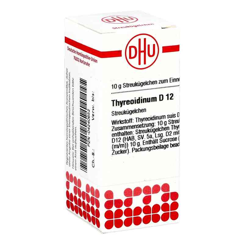 Thyreoidinum D 12 granulki 10 g od DHU-Arzneimittel GmbH & Co. KG PZN 04240652
