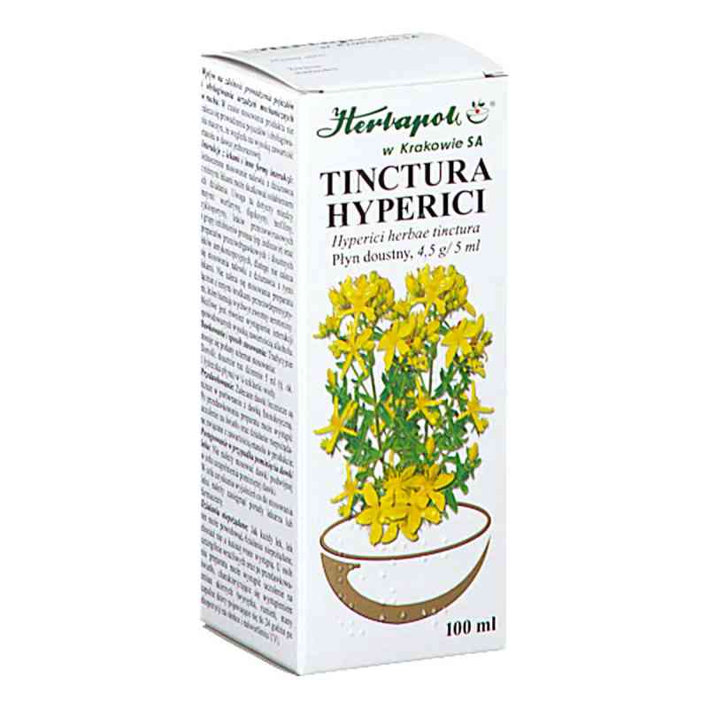 Tinctura Hyperici Herbapol W Krakowie SA 100 ml od KRAKOWSKIE ZAKŁADY ZIELARSKIE 
