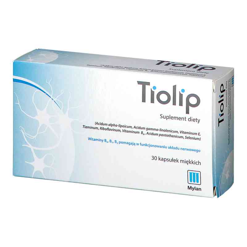 Tiolip kapsułki miękkie 30  od MYLAN SP. Z O.O. PZN 08300214