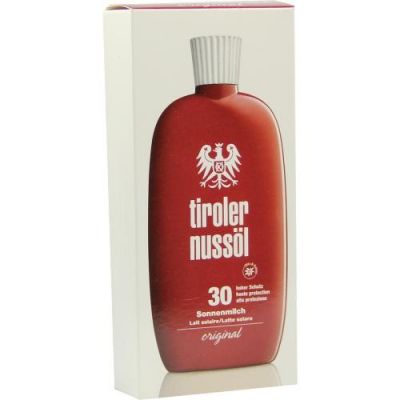 Tiroler Nussoel mleczko do opalania na bazie wody SPF 30 150 ml od DERMAPHARM AG PZN 06347503
