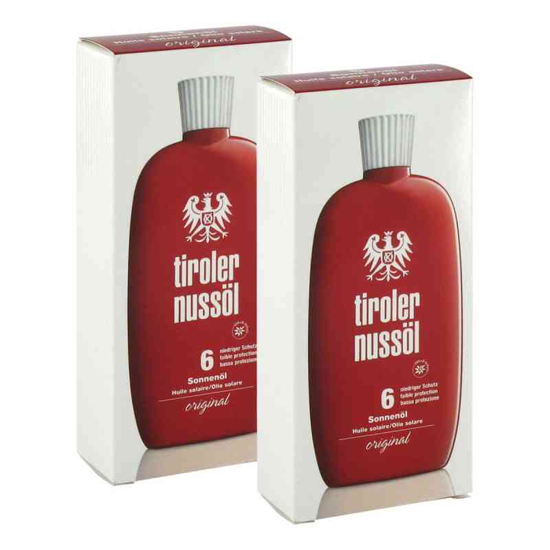 Tiroler Nussöl Original sonnenöl Wasserfest Lsf 6 2x150 ml od DERMAPHARM AG PZN 08106033