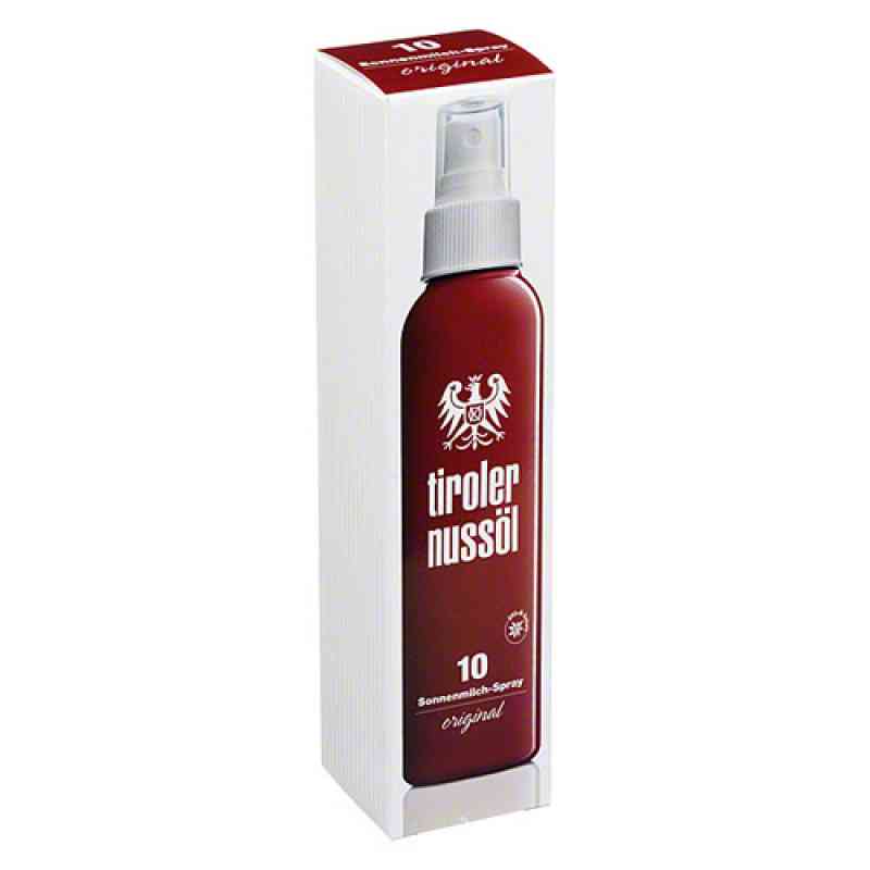 Tiroler Nussoel oryginalny krem przeciwsłoneczny spray LSF10  150 ml od DERMAPHARM AG PZN 05960302